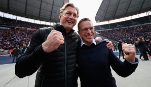 Hasenhüttl und Rangnick dürfen sich freuen