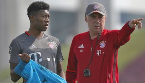 David Alaba beeindruckte Carlo Ancelotti als Innenverteidiger