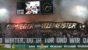 Die Fans der Blackies freuen sich auf die Champions-League-Qualifikation.