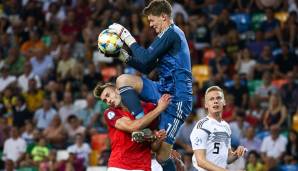 Nübel spielte gegen das ÖFB-Team hervorragend