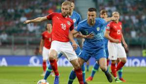 Konrad Laimer (Note= 3): Ersetzte zum Team-Debüt den kurz vorm Spiel verletzten Kapitän Baumgartlinger und meisterte dies größtenteils. Defensiv am Abräumen verbuchte der Leipziger vier Tackles, Spitzenwert im ÖFB-Team. Technisch kann er aber noch mehr.