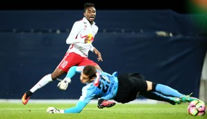 Samuel Tetteh erzielte im Herbst zehn Tore für den FC Liefering