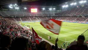 Im Klagenfurter Stadion wird Wald gepflanzt