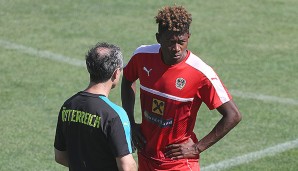 Marcel Koller und David Alaba im Gespräch