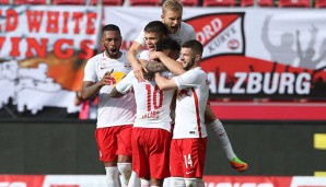 Red Bull Salzburg jubelt über den Meistertitel