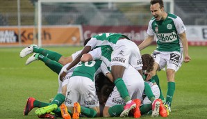 Mattersburg ist die Abstiegssorgen los