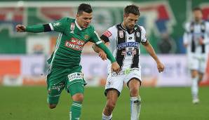 Rapid und Sturm kreuzen im ÖFB-Cup-Halbfinale die Klingen.