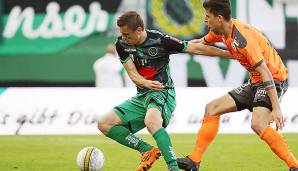 Wacker Innsbruck und Hartberg trennen sich torlos.