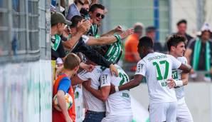 WSG Wattens feiert den Aufstieg