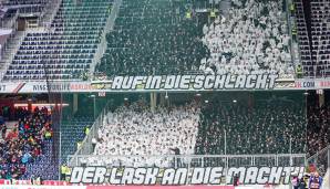 LASK-Fans in Salzburg.