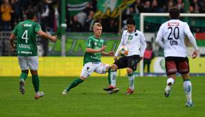 Lustenau im Duell mit Wacker