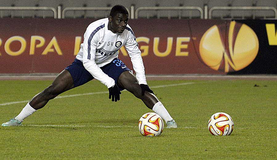 Insgesamt 107 Minuten absolvierte Isaac Donkor für Inter Mailand in der Europa League.