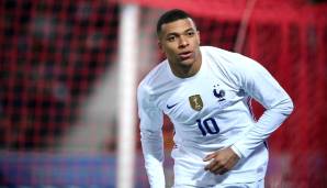 Kylian Mbappé im Frankreich-Trikot