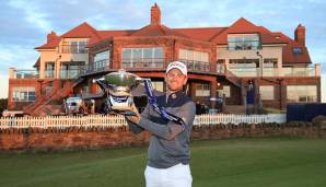 Bernd Wiesberger nach dem Turniersieg bei den Scottish Open.