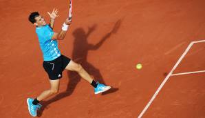 Dominic Thiem fühlt sich in Paris wohl.