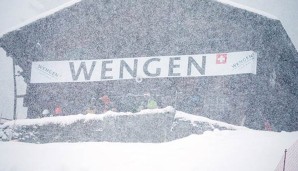 Die Lauberhornabfahrt in Wengen musste abgesagt werden