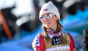 Mikaela Shiffrin schimpfte über den Kombi-Super-G