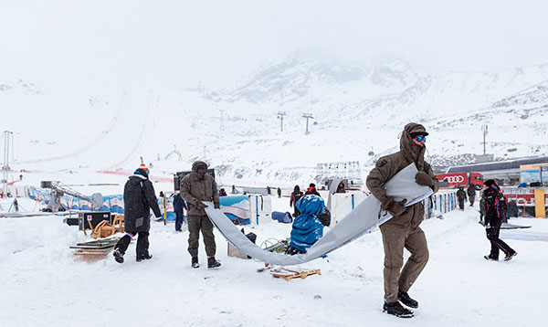 Der abgesagte Riesentorlauf von Sölden wird nicht nachgeholt