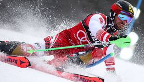 Marcel Hirscher triumphiert in Zagreb.