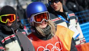 Anna Gasser ist mit der Durchführung des Slopestyle-Bewerbs gar nicht zufrieden