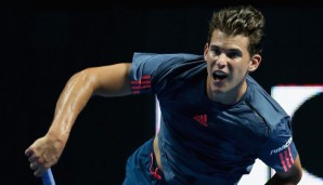 Dominic Thiem erkämpft sich im dritten Duell mit Gastao Elias den dritten Sieg