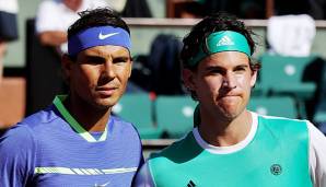 Dominic Thiem konnte als einziger Spieler 2017 rafael Nadal auf Sand bezwingen