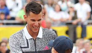 Dominic Thiem hat in Wörschach beste Laune verbreitet