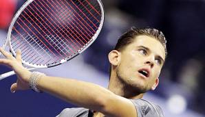 Dominic Thiem hatte mit Daniil Medvedev seine liebe Not