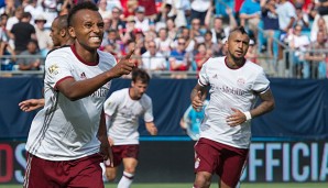 Julian Green erzielte gegen Inter Mailand einen Dreierpack