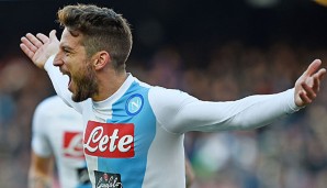 Dries Mertens schoss Napoli fast im Alleingang zum Sieg