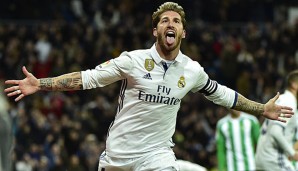 Sergio Ramos erzielte das 2:1 für Real