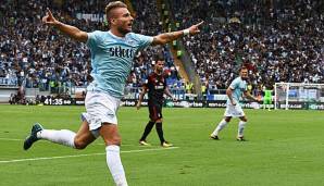 Ciro Immobile war gegen den AC Milan an allen Toren direkt beteiligt