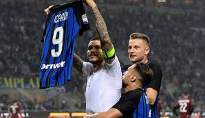 Mauro Icardi von Inter Mailand ist für Giovane Elber der perfekte Lewandowski Backup