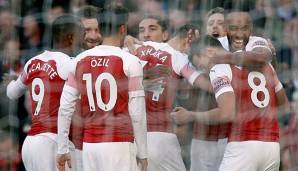 Der FC Arsenal hat Everton geschlagen