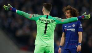 Chelsea-Keeper Kepa verweigerte seine Auswechslung - und durfte weiterspielen.