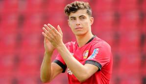 PLATZ 14: Kai Havertz (Bayer Leverkusen, ZOM) - 84