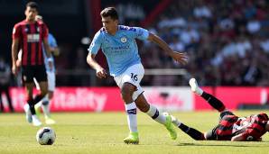 Platz 20 - RODRI (Manchester City, ZDM): 85.