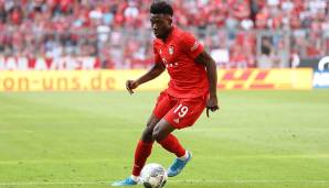 Platz 19: Alphonso Davies (Position: LM) - 72