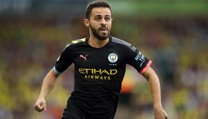 Platz 11: Bernardo Silva (Manchester City), Position: ZOM/ZM/RF - Gesamtstärke: 87 - Potenzial: 90 Steigerung: +3