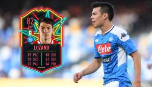 HIRVING LOZANO (SSC NEAPEL): Rating von 82.