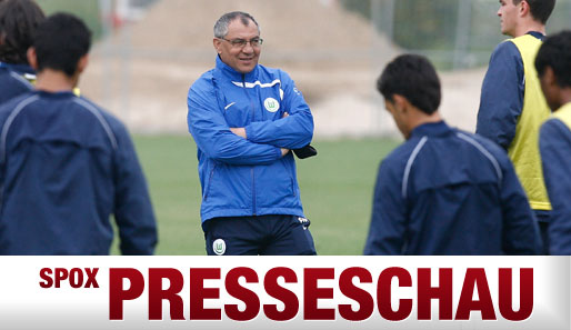 Felix Magath duldet kurz vor dem Titel keine schlechten Trainingsleistungen