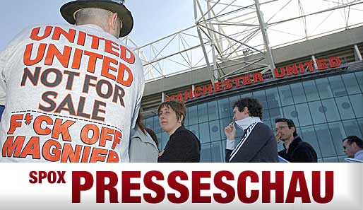 Die Proteste der ManUtd-Fans brachten nicht viel...