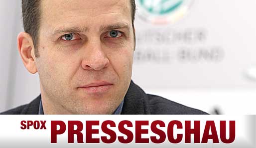 Oliver Bierhoff ist seit 2004 Teammanager der Nationalelf