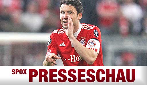 Gibt im Mittelfeld der Bayern die Kommandos: Mark van Bommel