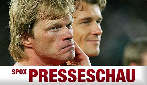 Oliver Kahn musste bei der WM 2006 mit dem ungewohnten Platz auf der Bank vorlieb nehmen