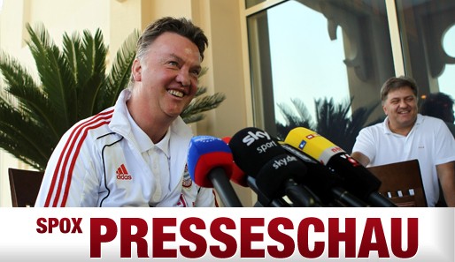 Louis van Gaal kennt seiner Meinung nach Sprichwörter besser also so mancher Deutscher