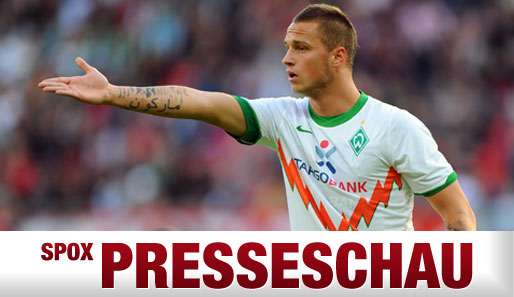 Nur sehr selten konnte man in dieser Saison Werder Bremens Arnautovic auf dem Spielfeld sehen