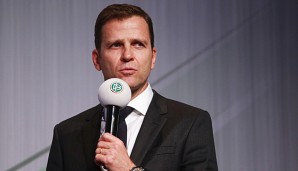 DFB-Teamchef Oliver Bierhoff unterstützt die Sports Business Academy SPOAC