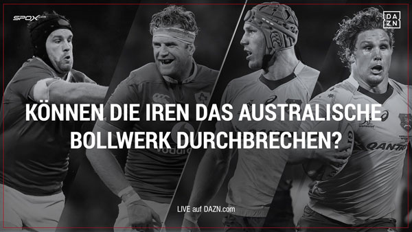 Die Rugby Autumn Internationals - live und auf Abruf auf DAZN