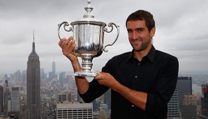 Marin Cilic gewann 2014 die US Open